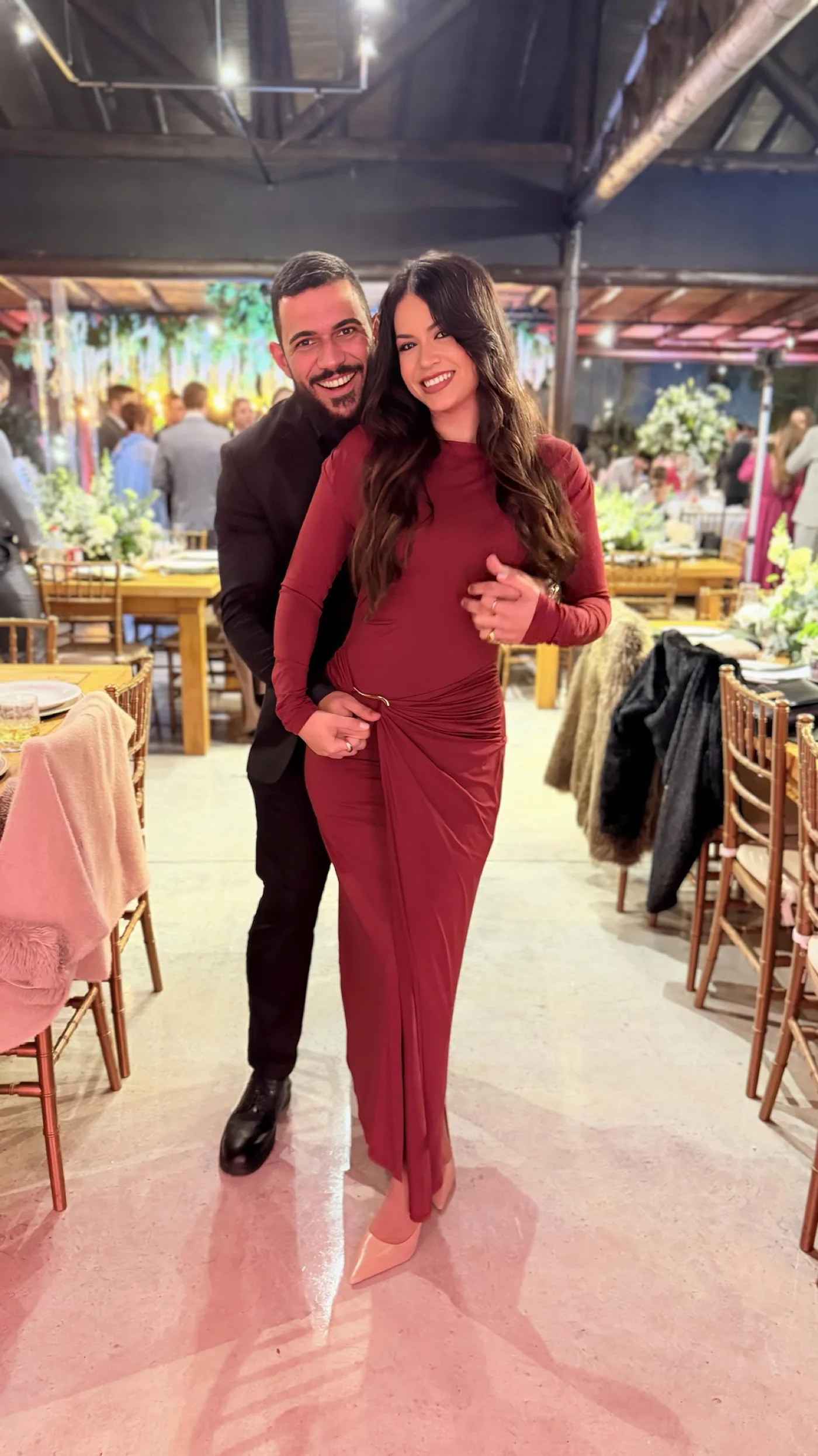 Dr. Caio Sodré ao lado da esposa